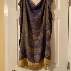 Earthbound Scarf Beautiful Gold Purple